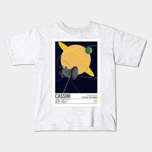 Cassini Huygens Probe Kids T-Shirt